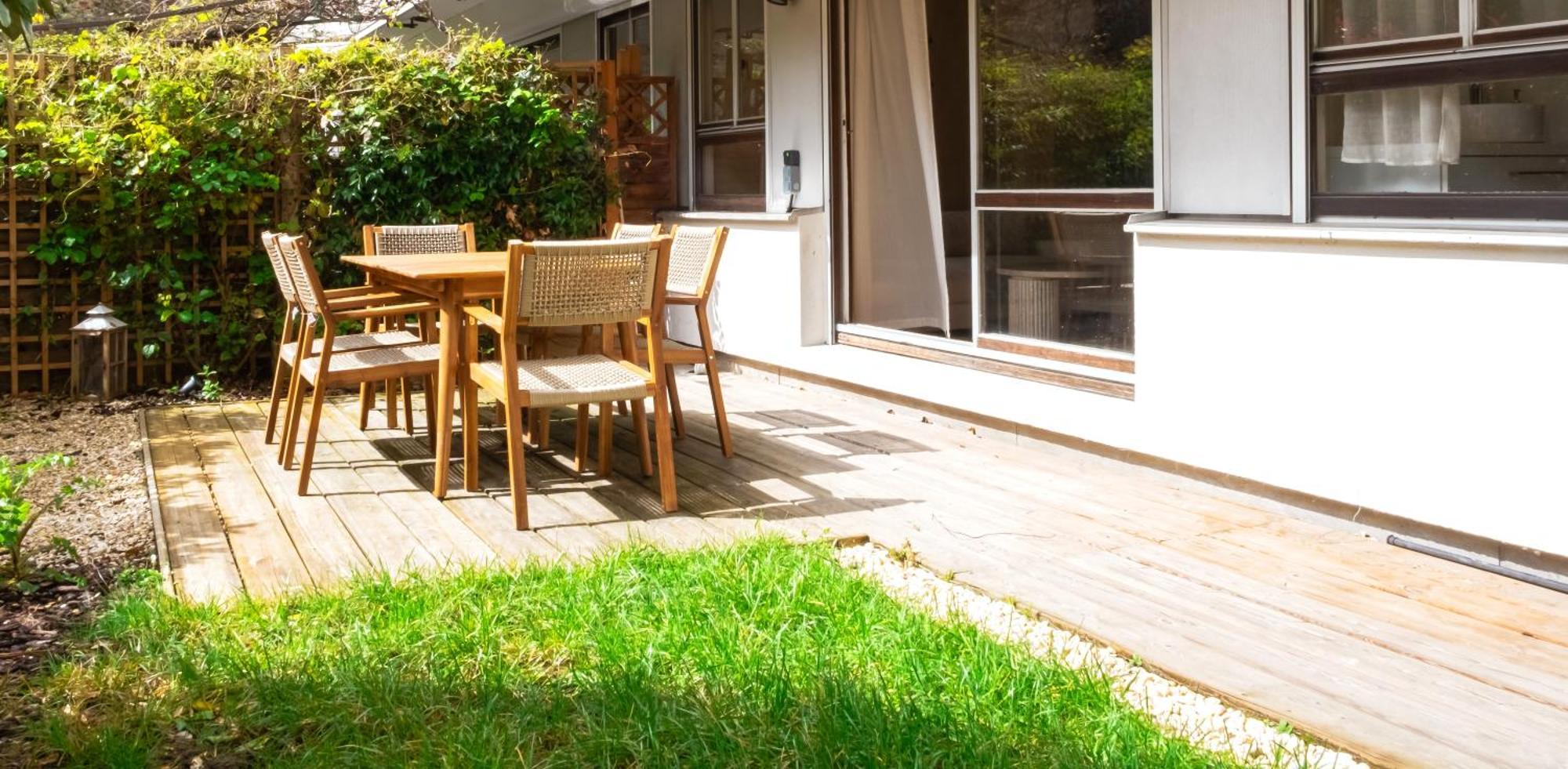 Appart With Garden - 15 Min From Eiffel Tower Булонь-Бийанкур Экстерьер фото